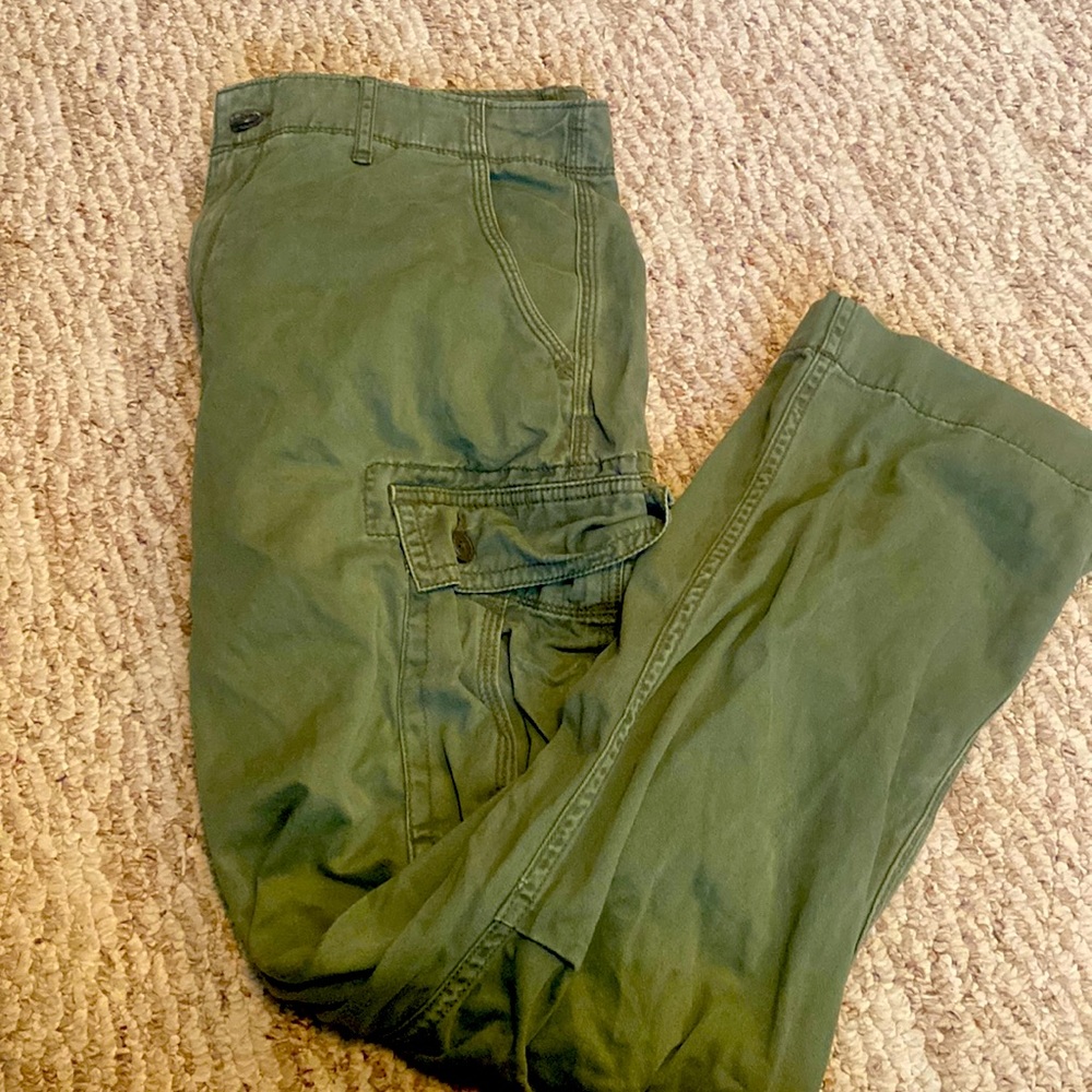 34x32 Arizona Jeans green cargo pants